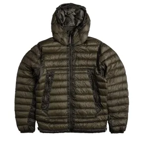 C.P. Company D.D. Shell Goggle Down Jacket Olive Night