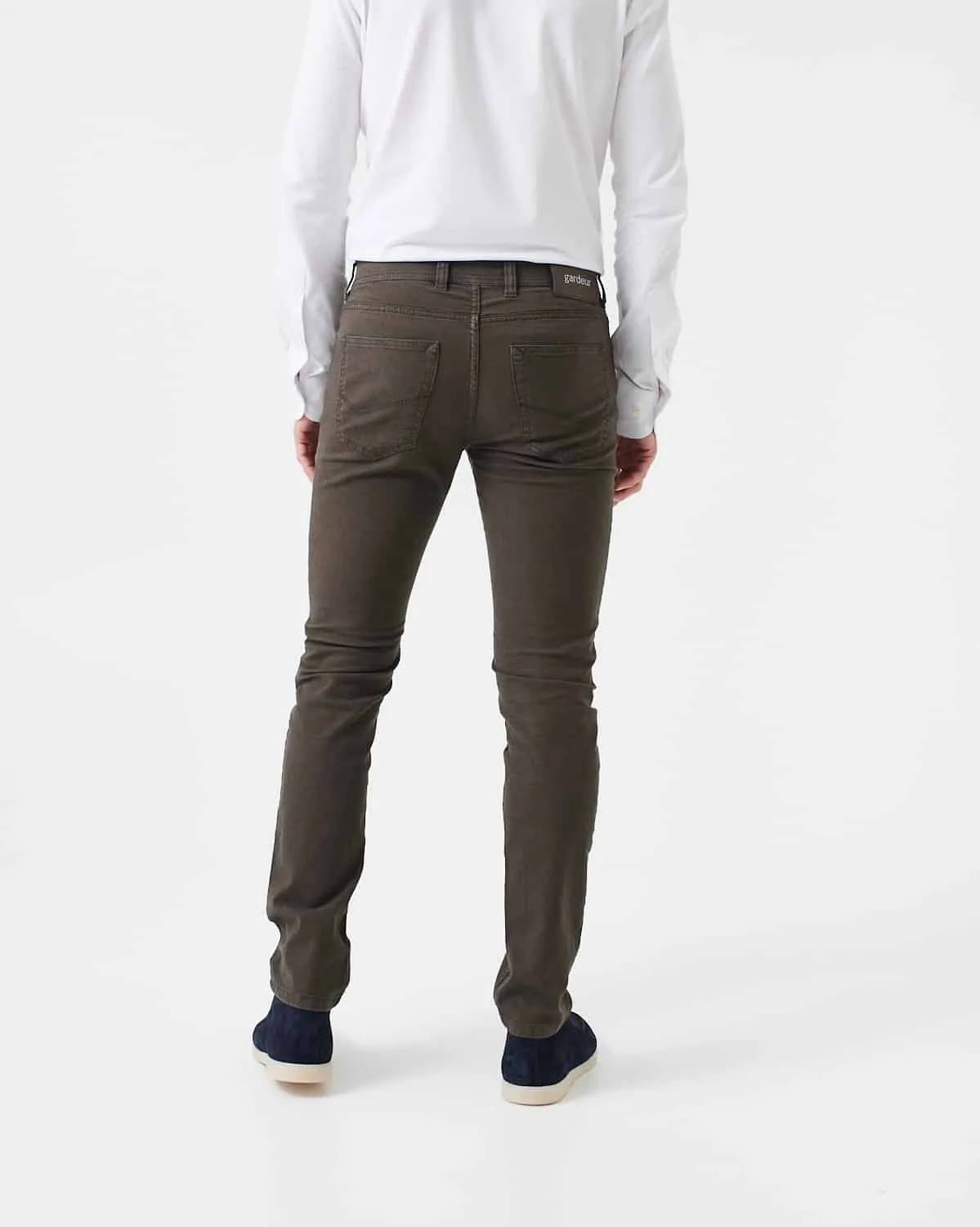GARDEUR SANDRO BRUINE SLIM FIT 5POCKET BROEK